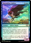Outlaws Of Thunder Junction - 56 MARAUDING SPHINX - FOIL - UNCOMMON BLUE