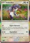 Pokemon TCG - SCARLET & VIOLET - 153/198 - INDEEDEE - Reverse Holo - Rare