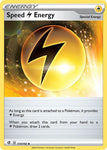 Pokemon TCG - REBEL CLASH - 173/192 - SPEED LIGHTNING ENERGY - Special Energy - Uncommon