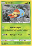 Pokemon TCG - UNBROKEN BONDS - 018/214 - GRUBBIN - Reverse Holo - Common