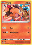 Pokemon TCG - BATTLE STYLES - 023/163 - TEPIG - Reverse Holo - Common