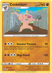 Pokemon - BATTLE STYLES - 075/163 - Conkeldurr - Reverse Holo - Rare