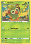 Pokemon TCG - SHINING FATES - 011/072 - GROOKEY - Reverse Holo - Common