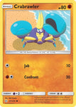 Pokemon TCG - COSMIC ECLIPSE - 121/236 - CRABRAWLER - Common