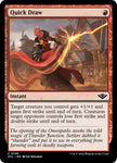 Outlaws Of Thunder Junction - 138 QUICK DRAW - COMMON RED