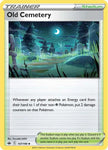 Pokemon TCG - CHILLING REIGN - 147/198 - OLD CEMETERY - Reverse Holo - Trainer