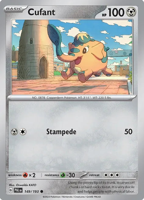 Pokemon TCG - PALDEA EVOLVED - 149/193 - CUFANT - Common