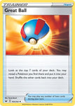 Pokemon TCG - SWORD AND SHIELD - 164/202 - GREAT BALL - Reverse Holo - Trainer
