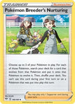 Pokemon TCG - DARKNESS ABLAZE - 166/189 - POKEMON BREEDER'S NURTURING - Trainer