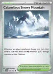 Pokemon TCG - PALDEA EVOLVED - 174/193 - CALAMITOUS SNOWY MOUNTAIN - Reverse Holo - Trainer