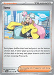 Pokemon TCG - PALDEA EVOLVED - 185/193 - IONO - Trainer