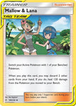 Pokemon TCG - COSMIC ECLIPSE - 198/236 - MALLOW & LANA - Reverse Holo - Trainer