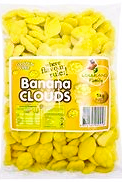 Banana Clouds 1kg Lolliland Gluten Free