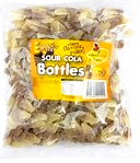 Sour Cola Bottles 1kg Lolliland Gluten Free