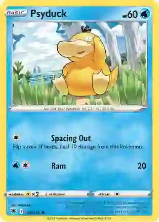 Pokemon TCG - ASTRAL RADIANCE - 028/189 - PSYDUCK - Reverse Holo - Common