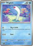 Pokemon TCG - SCARLET & VIOLET - 056/198 - WIGLETT - Reverse Holo - Common