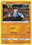 Pokemon TCG - VIVID VOLTAGE  - 091/185 - DRILBUR - Reverse Holo - Common