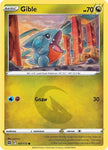 Pokemon TCG - BRILLIANT STARS - 107/172 - GIBLE - Reverse Holo - Common