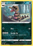 Pokemon TCG - VIVID VOLTAGE - 108/185 - KROKOROK - Uncommon