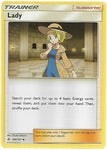 Pokemon Forbidden Light #109 LADY Uncommon Trainer