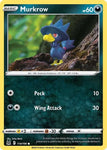 Pokemon TCG - LOST ORIGIN - 114/196 - MURKROW - Reverse Holo - Common