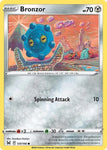 Pokemon TCG - LOST ORIGIN - 125/196 - BRONZOR - Reverse Holo - Common