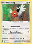 Pokemon TCG - EVOLVING SKIES - 138/203 - FLETCHLING - Reverse Holo - Common