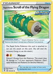 Pokemon TCG - EVOLVING SKIES - 153/203 - RAPID STRIKE SCROLL OF THE FLYING DRAGON - Reverse Holo - Trainer