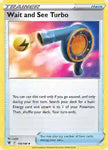 Pokemon TCG - WAIT AND SEE TURBO - 158/189 - ASTRAL RADIANCE - TRAINER - UNCOMMON