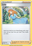 Pokemon TCG - LOST ORIGIN - 159/196 - LADY - Reverse Holo - Trainer