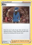 Pokemon TCG - LOST ORIGIN - 166/196 - RILEY - Reverse Holo - Trainer